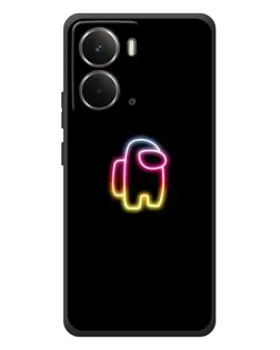 Чехол для RealMe P3 с картинкой «Among Us градиент»