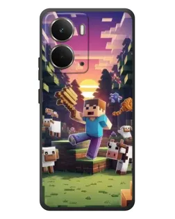 Чохол для RealMe P3 з картинкою «Стів на фермі» Чохол для RealMe P3 з картинкою «Стів на фермі»