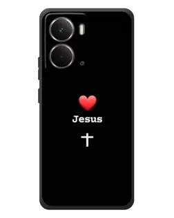 Чехол для RealMe P3 с картинкой «Сердце - Jesus» Чехол для RealMe P3 с картинкой «Сердце - Jesus»