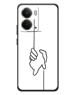 Чехол для RealMe P3 с картинкой «Рука держит» Чехол для RealMe P3 с картинкой «Рука держит»