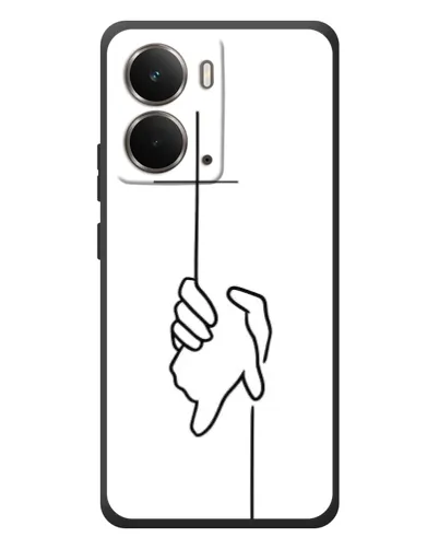 Чехол для RealMe P3 с картинкой «Рука держит»