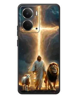 Чехол для RealMe P3 с картинкой «Лев Иуды и Свет» Чехол для RealMe P3 с картинкой «Лев Иуды и Свет»