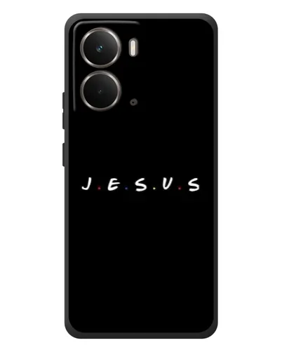 Чехол для RealMe P3 с картинкой «Точки веры J.E.S.U.S.»