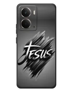 Чехол для RealMe P3 с картинкой «Надпись Jesus Graffiti»