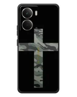Чехол для RealMe P3 с картинкой «Милитари Крест»