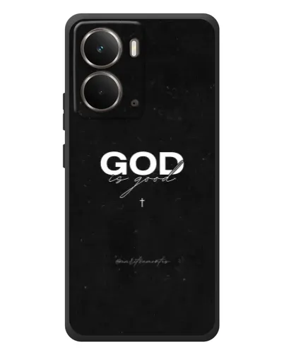Чехол для RealMe P3 с картинкой «GOD — Бог над всем»