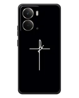 Чехол для RealMe P3 с картинкой «Тонкий крест» Чехол для RealMe P3 с картинкой «Тонкий крест»