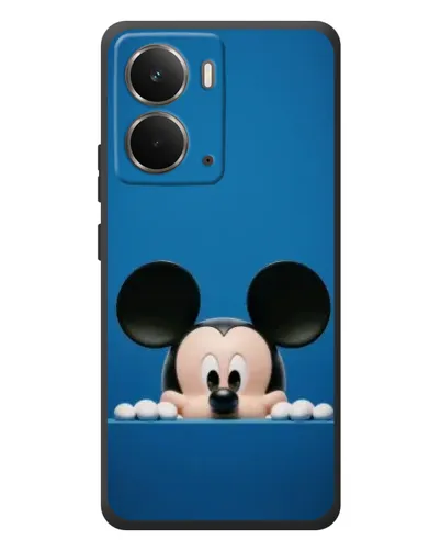 Чехол для RealMe P3 с картинкой «Микки выглядывает»