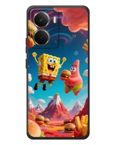 Чехол для RealMe P3 с картинкой «Космический фастфуд» Чехол для RealMe P3 с картинкой «Космический фастфуд»