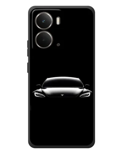 Чохол для RealMe P3 з картинкою «Фари Tesla Night» Чохол для RealMe P3 з картинкою «Фари Tesla Night»