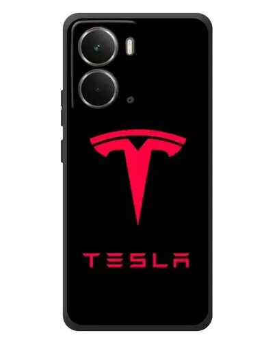 Чохол для RealMe P3 з картинкою «Tesla Red Logo» Чохол для RealMe P3 з картинкою «Tesla Red Logo»