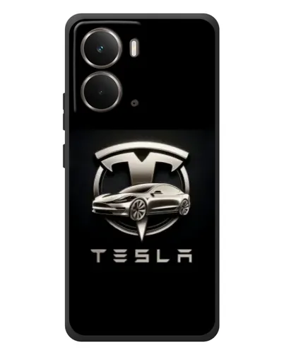 Чохол для RealMe P3 з картинкою «Tesla — срібне авто» Чохол для RealMe P3 з картинкою «Tesla — срібне авто»