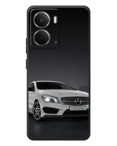 Чехол для RealMe P3 с картинкой «Mercedes AMG GT Silver»