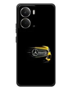 Чехол для RealMe P3 с картинкой «Mercedes — ретро стиль»