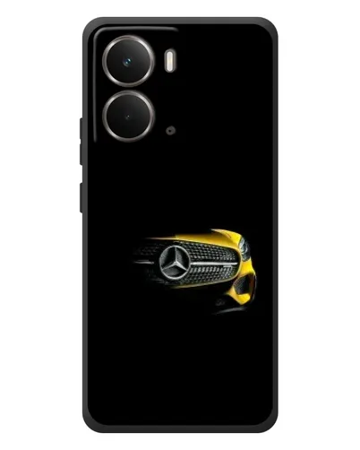 Чехол для RealMe P3 с картинкой «Mercedes — ретро стиль»