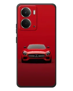 Чехол для RealMe P3 с картинкой «Красный Mercedes AMG»