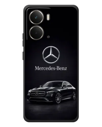 Чехол для RealMe P3 с картинкой «Mercedes — решетка радиатора»