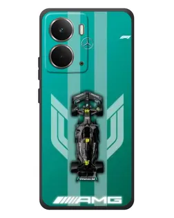 Чехол для RealMe P3 с картинкой «Mercedes AMG Petronas»