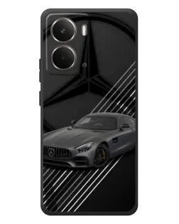 Чехол для RealMe P3 с картинкой «Mercedes AMG — графика»