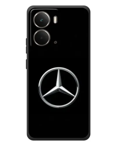Чехол для RealMe P3 с картинкой «Mercedes классический лого»