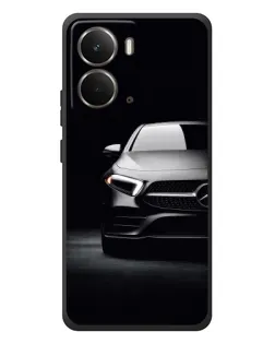 Чехол для RealMe P3 с картинкой «Свет фар Mercedes»