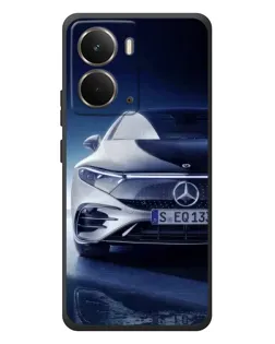 Чехол для RealMe P3 с картинкой «Mercedes EQ — будущее»
