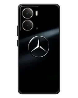 Чехол для RealMe P3 с картинкой «Mercedes на металле»