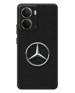 Чехол для RealMe P3 с картинкой «Карбоновый Mercedes стиль»