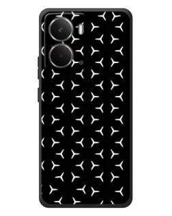Чехол для RealMe P3 с картинкой «Mercedes паттерн звезд»