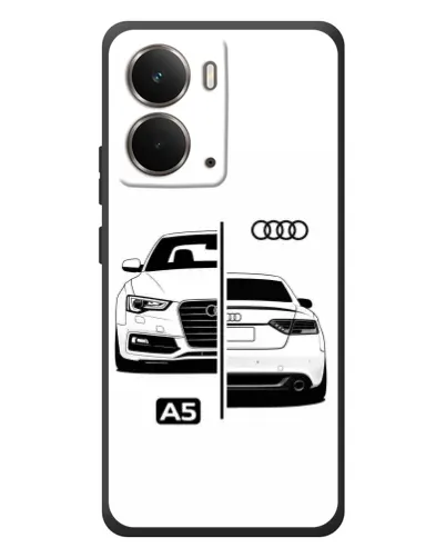 Чехол для RealMe P3 с картинкой «Audi — контрастный дизайн» Чехол для RealMe P3 с картинкой «Audi — контрастный дизайн»