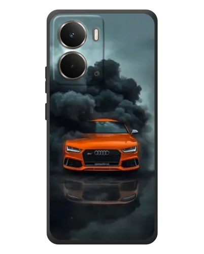 Чехол для RealMe P3 с картинкой «Audi в облаках дыма» Чехол для RealMe P3 с картинкой «Audi в облаках дыма»