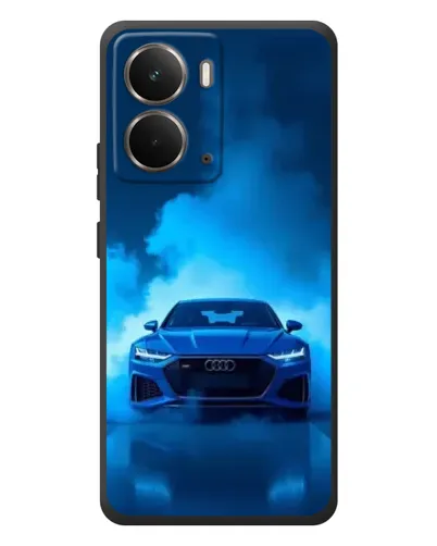 Чехол для RealMe P3 с картинкой «Audi — голубая энергия» Чехол для RealMe P3 с картинкой «Audi — голубая энергия»