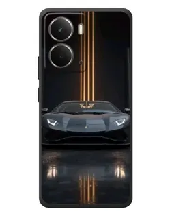 Чохол для RealMe P3 з картинкою «Lamborghini золоті лінії» Чохол для RealMe P3 з картинкою «Lamborghini золоті лінії»