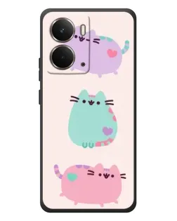 Чохол для RealMe P3 з картинкою «Pusheen тріо» Чохол для RealMe P3 з картинкою «Pusheen тріо»