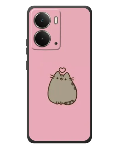 Чехол для RealMe P3 с картинкой «Pusheen сердце» Чехол для RealMe P3 с картинкой «Pusheen сердце»