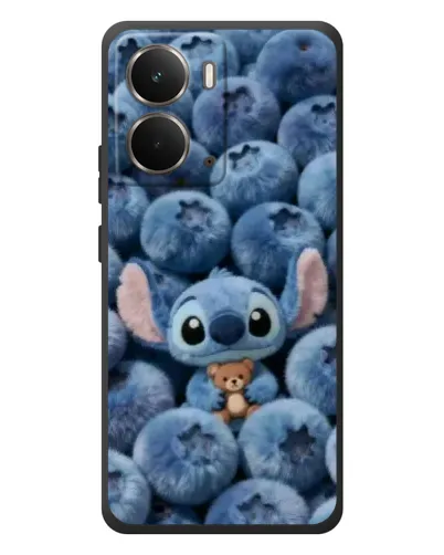 Чехол для RealMe P3 с картинкой «Стич и голубика»