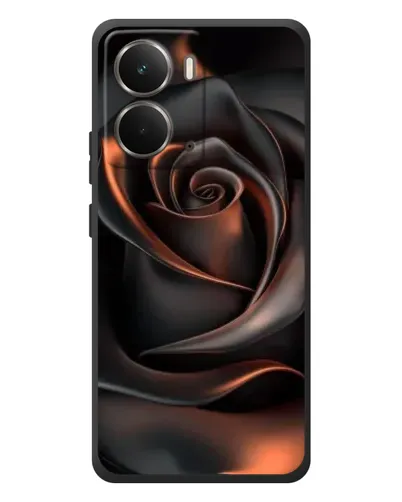 Чохол для RealMe P3 з картинкою «Шовкова чорна троянда» Чохол для RealMe P3 з картинкою «Шовкова чорна троянда»