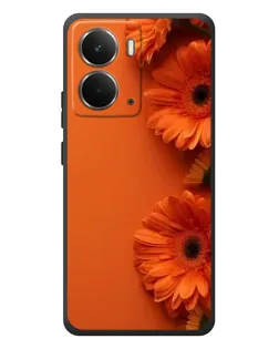 Чохол для RealMe P3 з картинкою «Помаранчеві гербери»