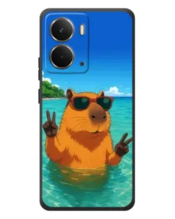 Чохол для RealMe P3 з картинкою «Морська капібара»