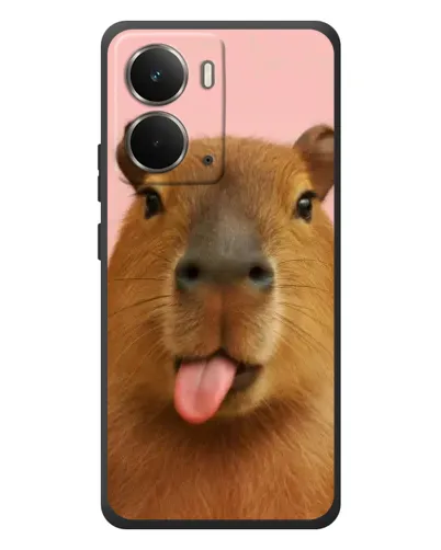 Чехол для RealMe P3 с картинкой «Капибара с языком» Чехол для RealMe P3 с картинкой «Капибара с языком»