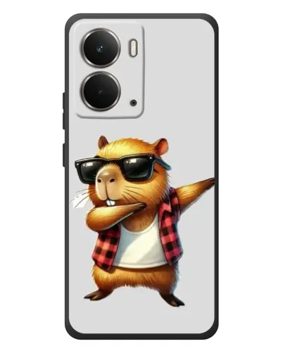 Чехол для RealMe P3 с картинкой «Капибара рэпер даб» Чехол для RealMe P3 с картинкой «Капибара рэпер даб»