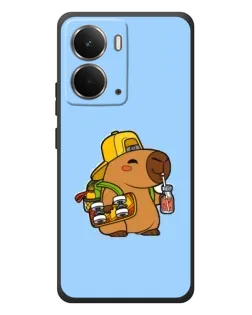 Чохол для RealMe P3 з картинкою «Капібара на скейті»