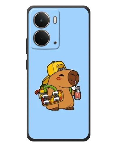 Чехол для RealMe P3 с картинкой «Капибара на скейте» Чехол для RealMe P3 с картинкой «Капибара на скейте»