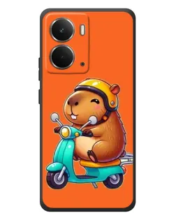 Чохол для RealMe P3 з картинкою «Капібара на скутері»