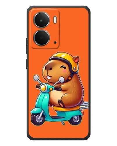 Чехол для RealMe P3 с картинкой «Капибара на скутере» Чехол для RealMe P3 с картинкой «Капибара на скутере»