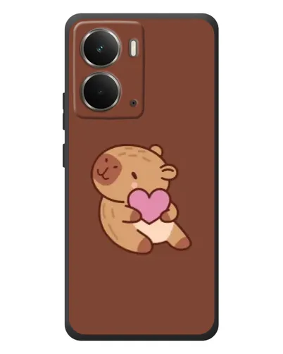 Чехол для RealMe P3 с картинкой «Капибара с сердцем» Чехол для RealMe P3 с картинкой «Капибара с сердцем»