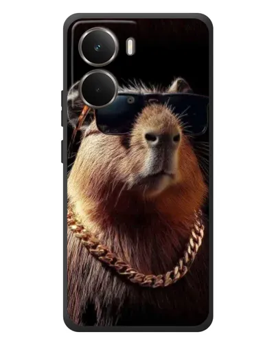 Чехол для RealMe P3 с картинкой «Капибара золотая цепь» Чехол для RealMe P3 с картинкой «Капибара золотая цепь»