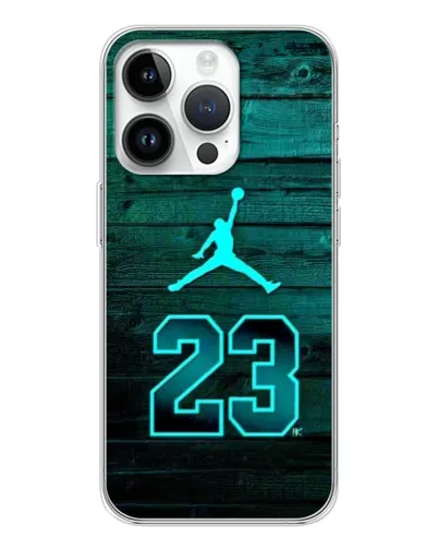 Чехол для Realme P4 с картинкой «Jordan Cyan 23»