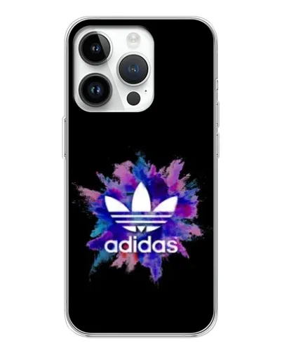 Чехол для Realme P4 с картинкой «Взрыв красок Adidas»