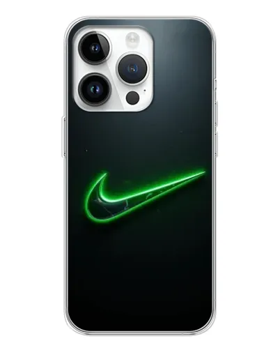 Чехол для Realme P4 с картинкой «Неоновый контур Nike»